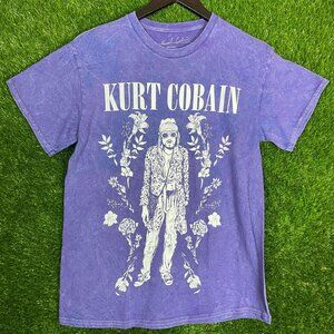 Kurt Cobain Raw Rock T-shirt size Medium